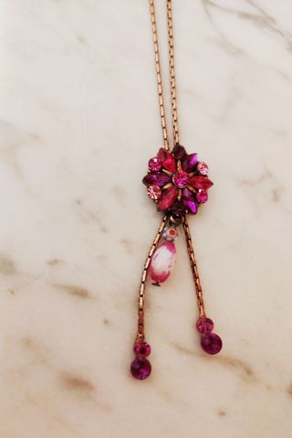 Collar con colgante + pulsera de regalo