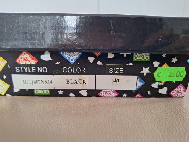 Ballerine Glitter 40