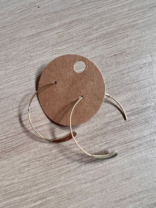 Aros dorados | Pendientes aro