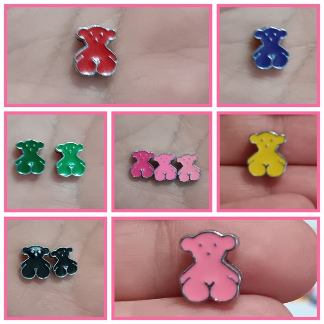 Conectores Pulsera Oso | Colores Variados
