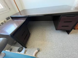 Escritorio despacho de madera - oficina