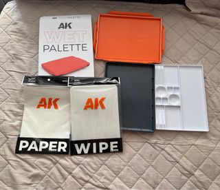 Paleta húmeda AK - Pintura acrílica