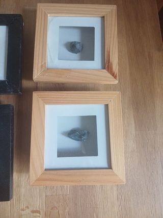 6 Mini-marcos con piedras.