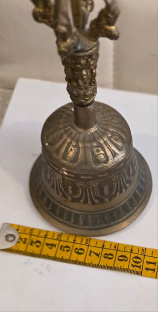 Campana Tibetana Bronce Auténtica