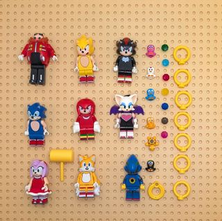 Figuras de videojuegos de SEGA. 9 modelos 