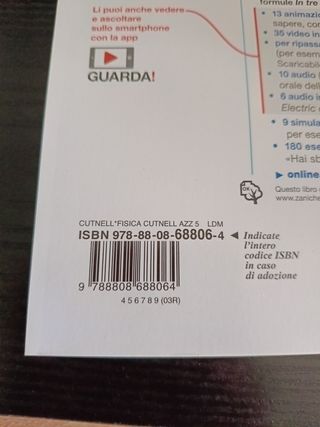 La Fisica di Cutnell e Johnson.azzurro
Elettroma..