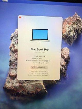 MacBook Pro M1 2020 Gris