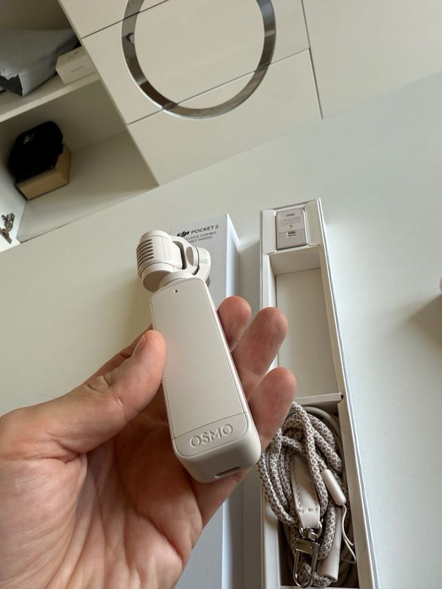 DJI Osmo Pocket 2 Blanco atardecer