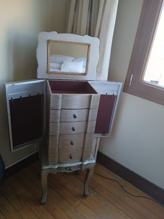 Joyero antiguo plata