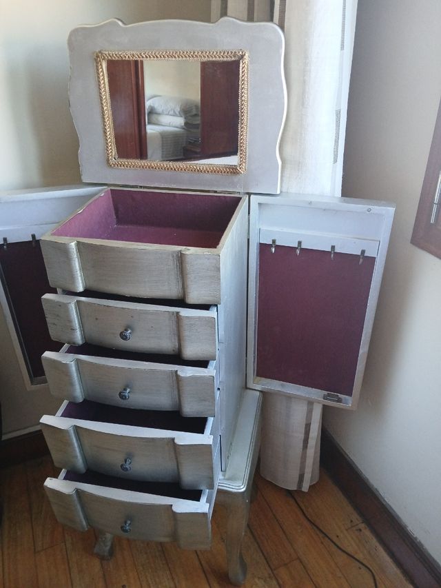 Joyero antiguo plata