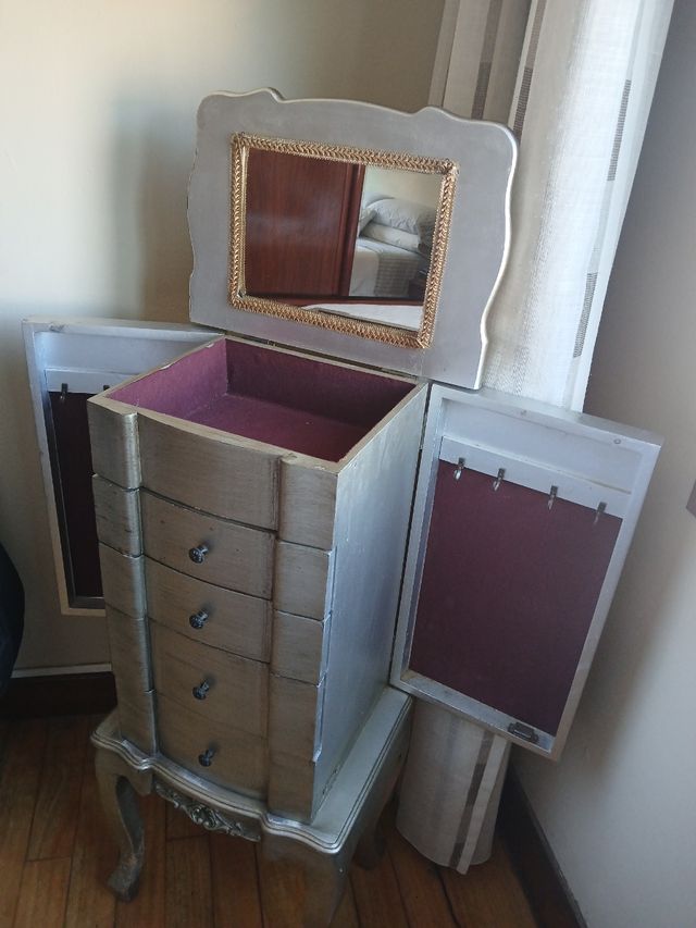 Joyero antiguo plata