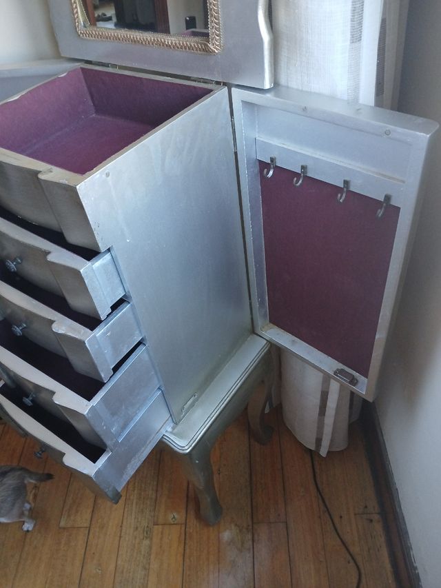 Joyero antiguo plata