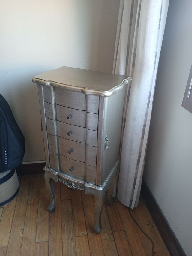 Joyero antiguo plata