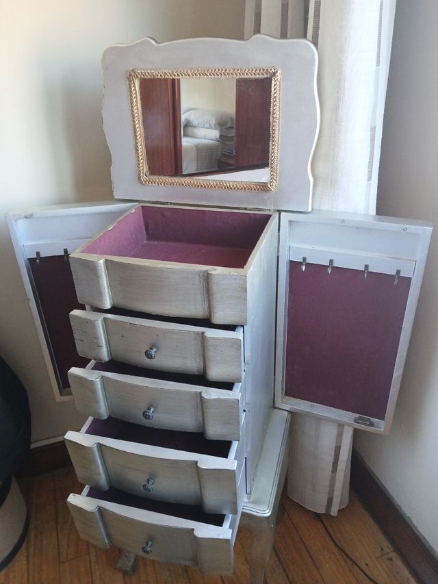 Joyero antiguo plata