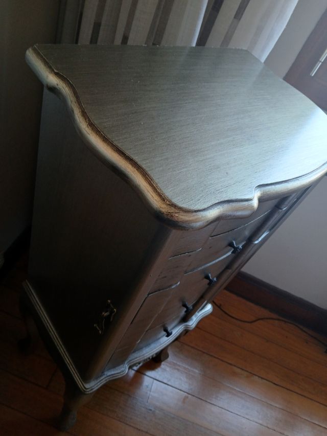 Joyero antiguo plata