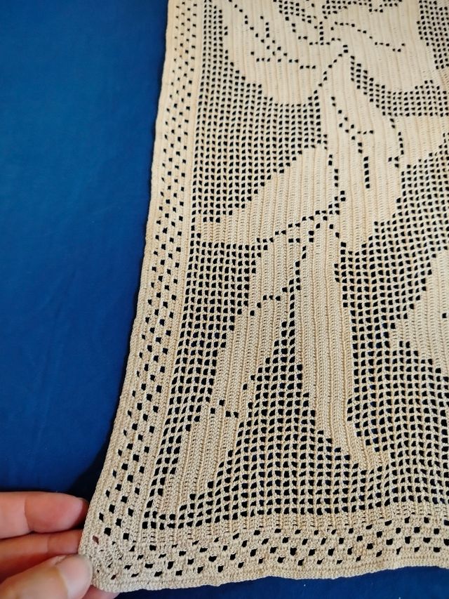 2 Quadretti uncinetto fiori