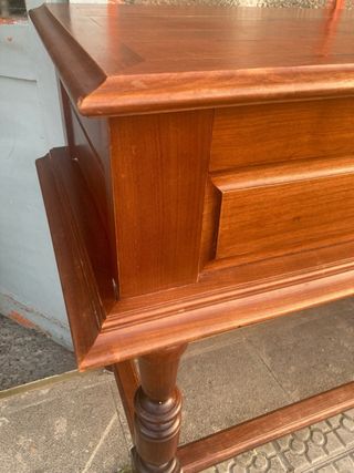 Consola Arcon Caoba Antigua