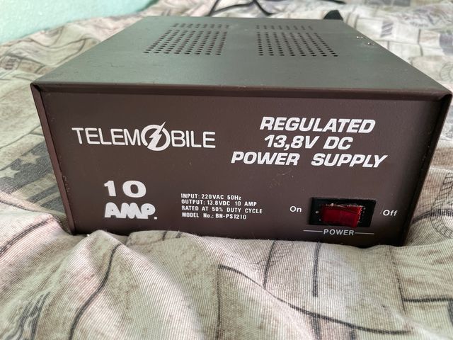 Fuente alimentación Telemobile 13,8V 10A