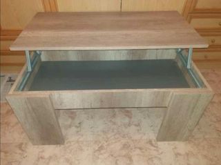 Mesa de centro cañón de madera