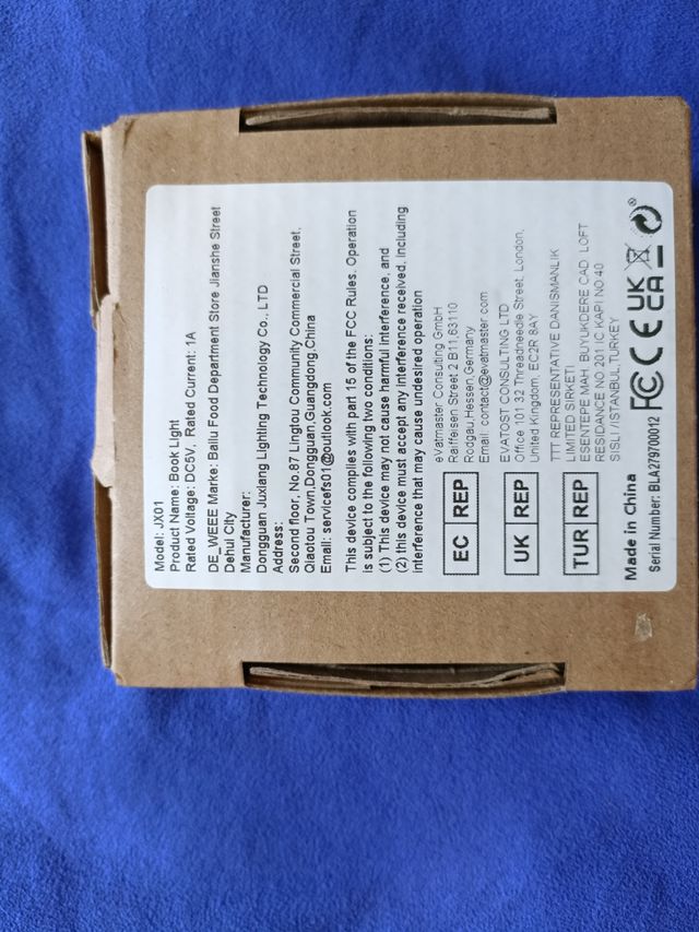 Lampara Lectura LED - Clip