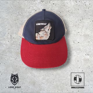 Gorra LoneWolf - Azul y Roja