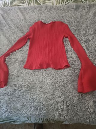 Jersey Kling rojo manga larga