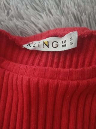 Jersey Kling rojo manga larga