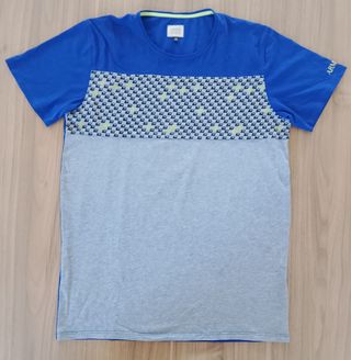 T-shirt Armani Junior Blu Grigia Tg.M