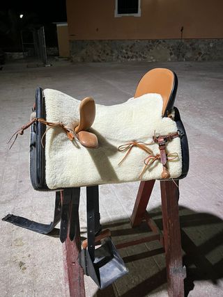 Montura amazona cuero