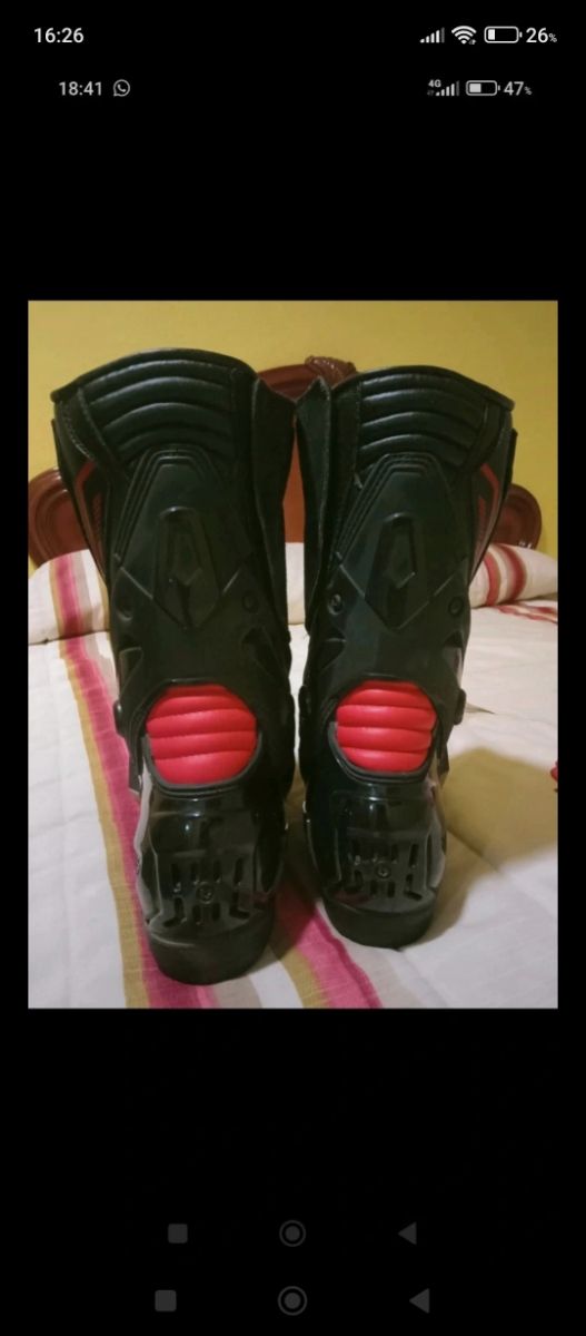 Botas moto Bela - Piel