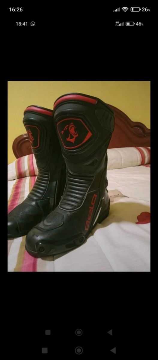 Botas moto Bela - Piel