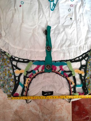 Vestido boho multicolor