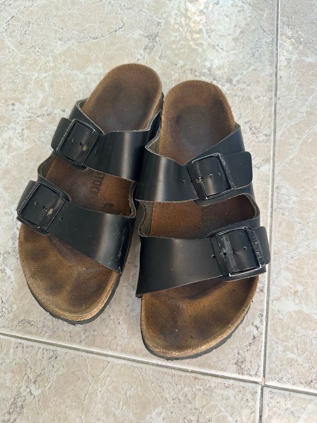Birkenstock Arizona - Sandalias negras