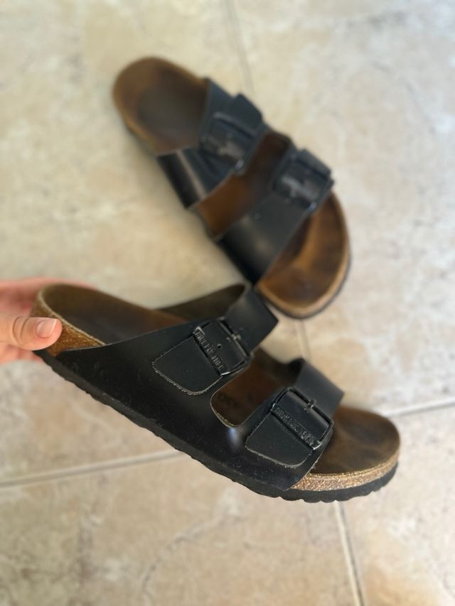 Birkenstock Arizona - Sandalias negras