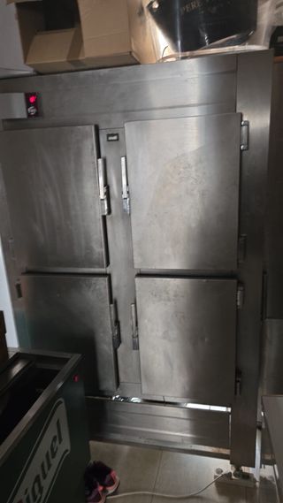 Congelador acero inoxidable 4 puertas