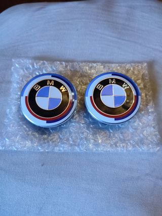 2 Tapas buje rueda BMW