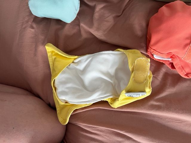 5 pañales tela Popin recién nacido