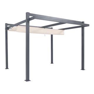 Super Oferta!! Pérgola Cenador con toldo corredero