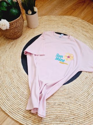 Camiseta rosa - Sunshine Summer