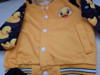 Chándal bebé 12-18m,amarillo-negro chaqueta univer