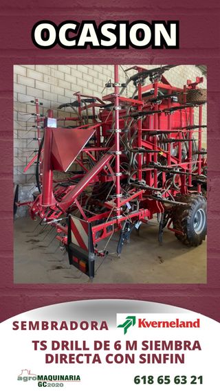 Sembradora Kverneland TS Drill 6m