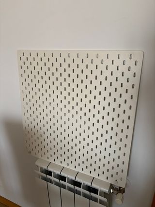 Panel perforado IKEA blanco 56x56cm