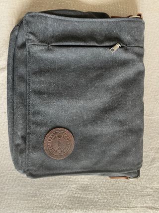 Bolso bandolera negro vaquero