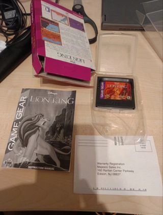 Rey León Game Gear - Sega