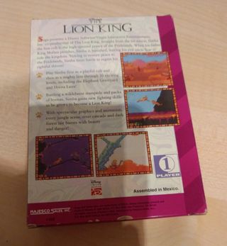 Rey León Game Gear - Sega