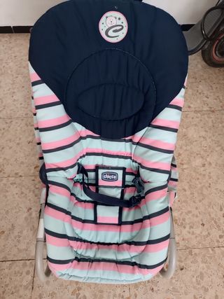 Hamaca Bebé Chicco - Rosa y Azul