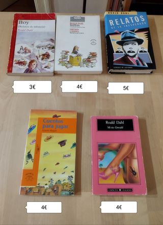 Roald Dahl, Gianni Rodari, relatos y cuentos.