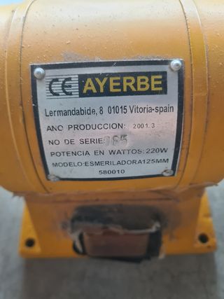 Amoladora Ayerbe 125mm - 220W