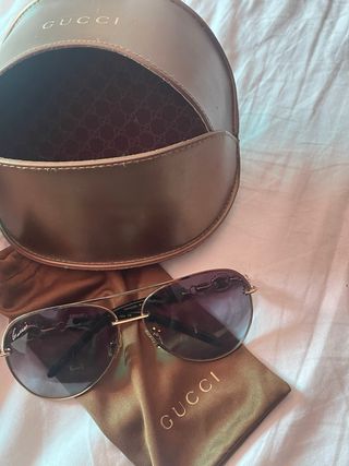 Gafas Gucci - Aviator Doradas