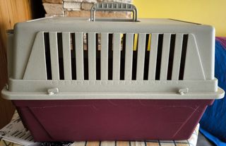 Trasportín mascotas - Gris y Morado